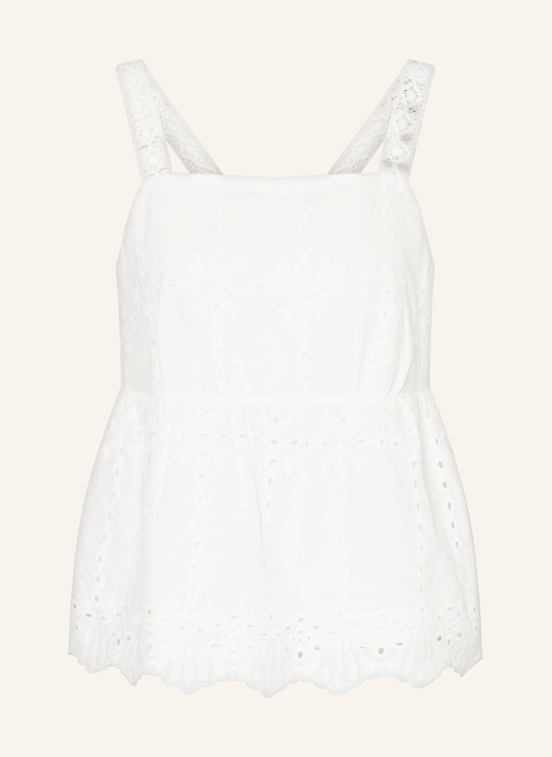 Riani Top Z Koronką weiss