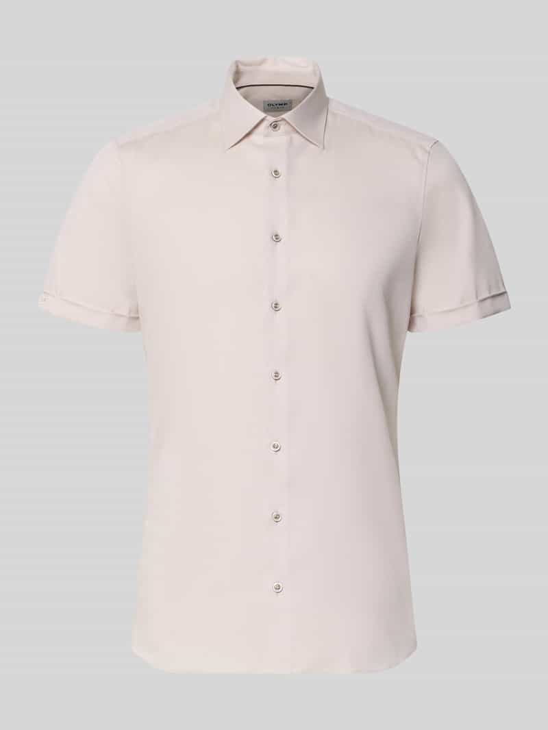 Koszula o kroju slim fit biznes z kołnierzykiem typu kent