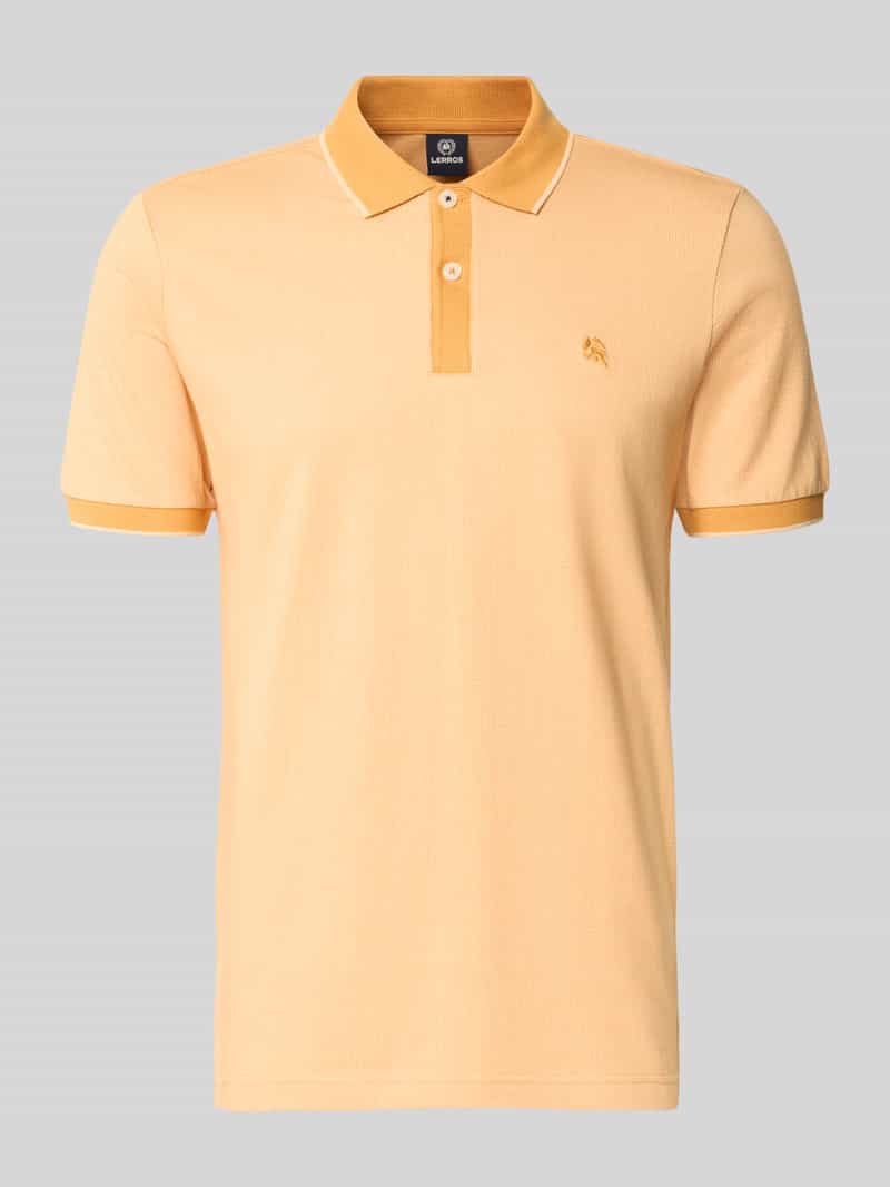 koszulka polo o kroju regular fit z wyhaftowanym logo