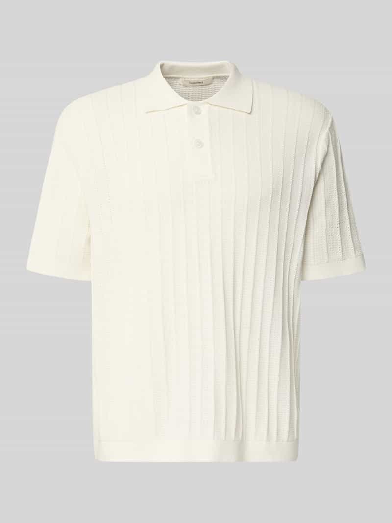 koszulka polo o kroju regular fit z bawełnianej dzianiny model 'DANE'