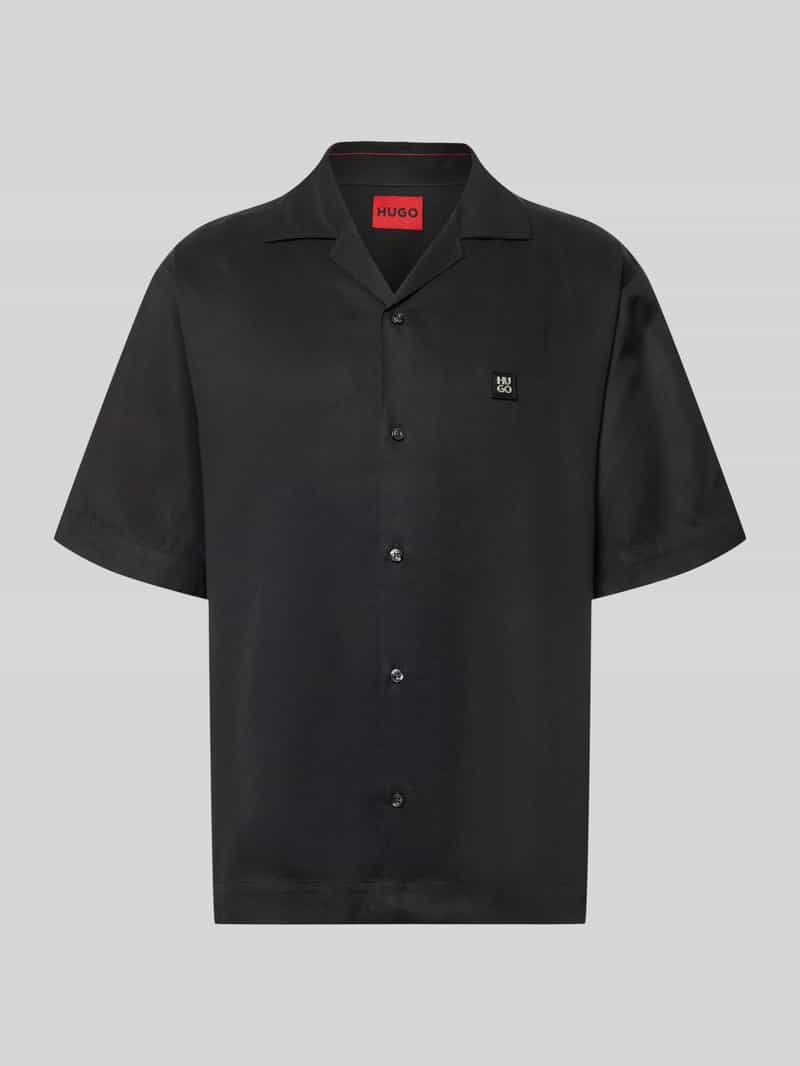 Koszula casualowa o kroju relaxed fit z czystego lyocellu model 'ESPINO'