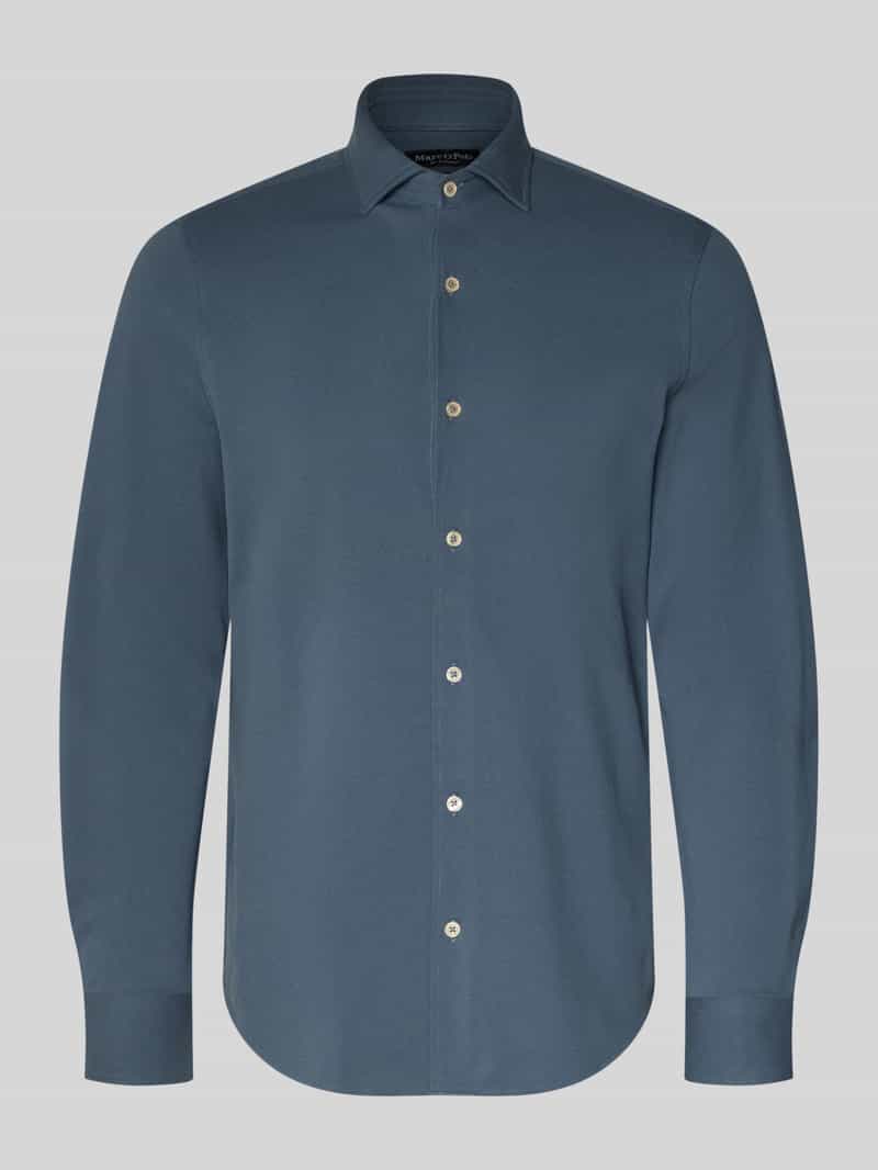 Koszula casual o kroju shaped fit z czystej bawełny