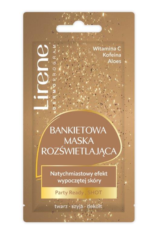 Lirene Bankietowa Maska Rozświetlająca 8ml