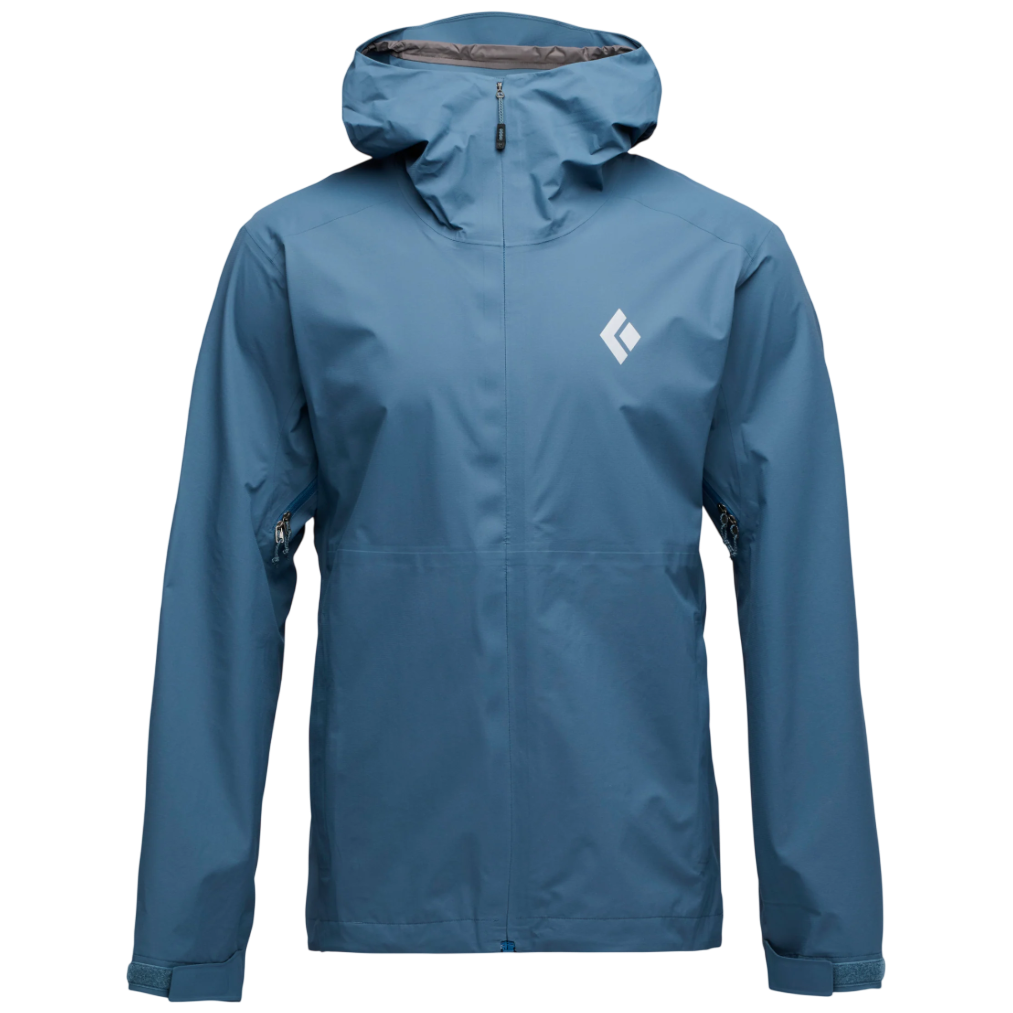 Męska kurtka przeciwdeszczowa Black Diamond M Strataline Stretch Shell Rozmiar: L / Kolor: niebieski