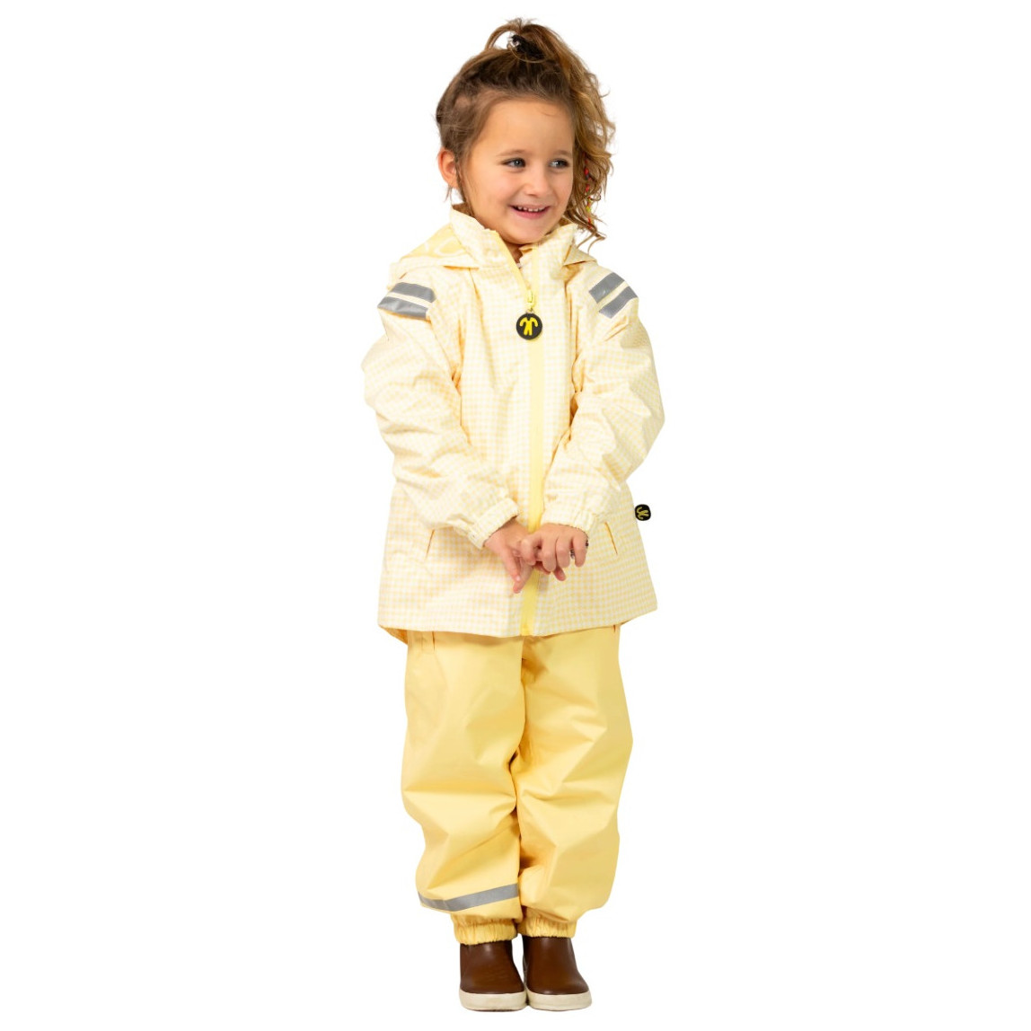 Dziecięca kurtka przeciwdeszczowa DucKsday Rain Jacket Lemonade Rozmiar dziecięcy: 92-98 / Kolor: żółty