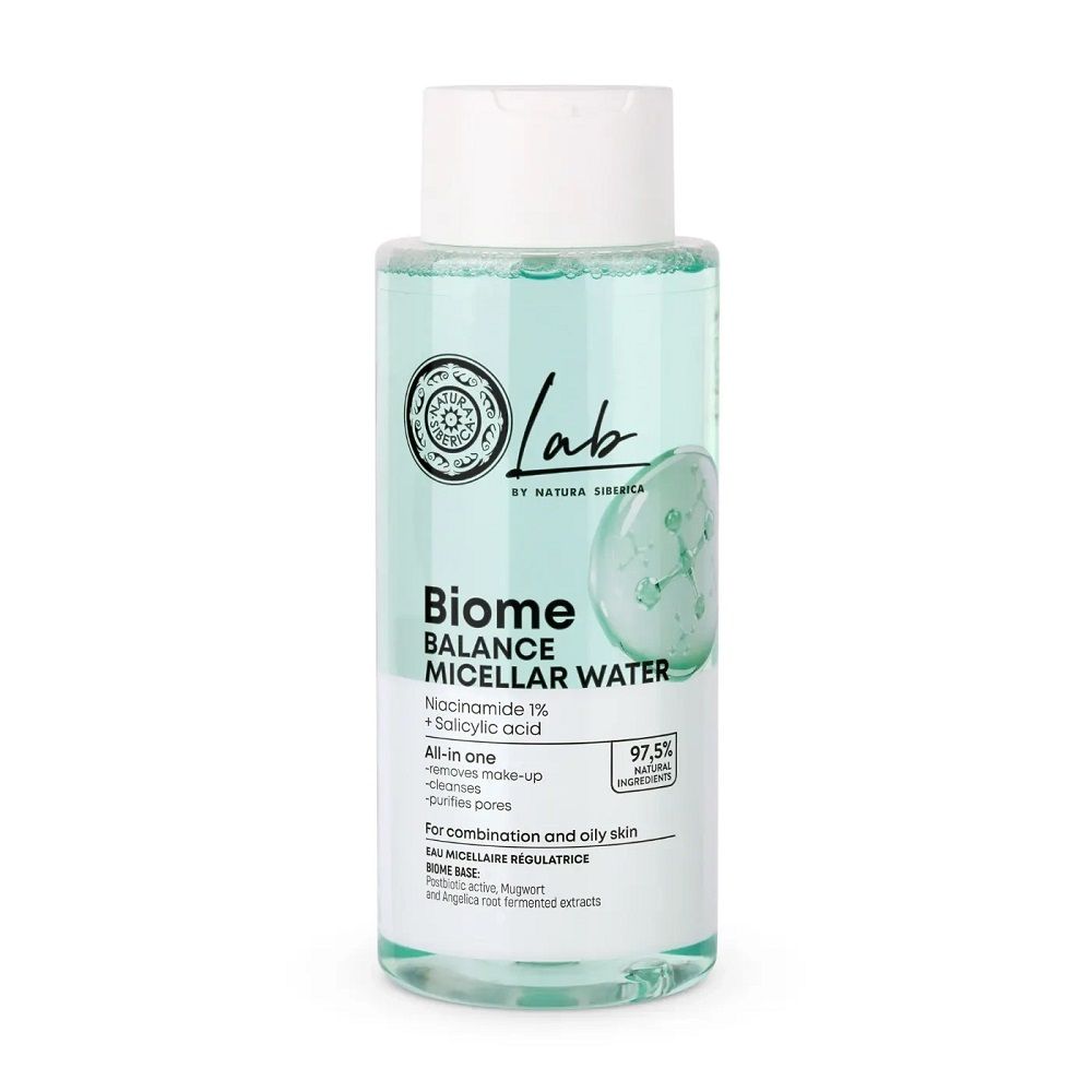 SIBERICA PROFESSIONAL Lab Biome Balance Micellar Water woda micelarna do cery tłustej i mieszanej 400ml