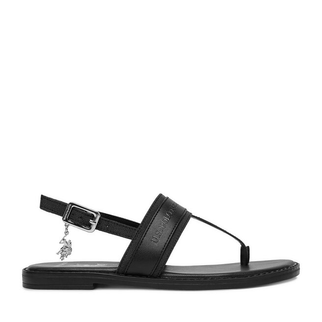 Sandały U.S. Polo Assn. EO-CASSIE001W/6TY1 Czarny