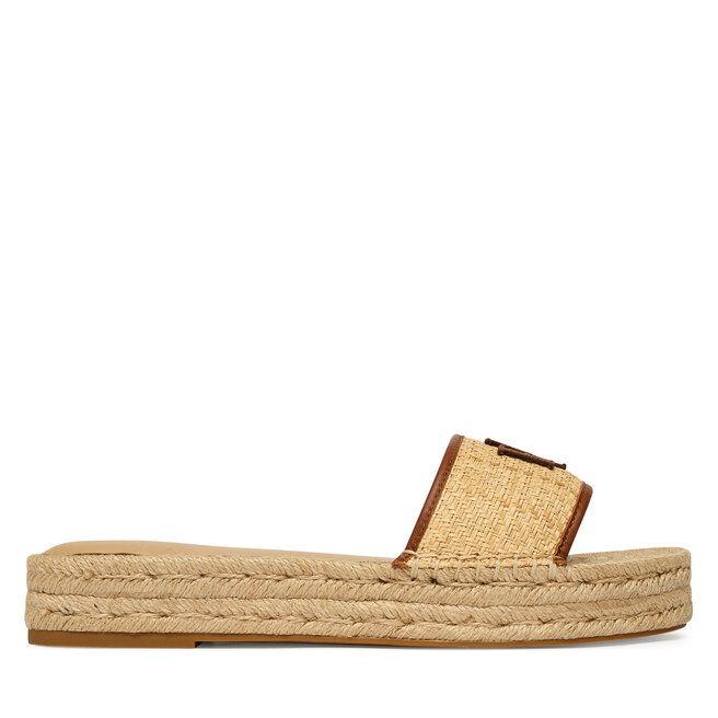 Espadryle LAUREN RALPH LAUREN 802P06398003 Beżowy