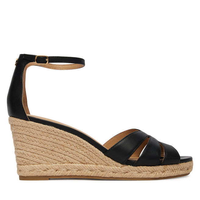 Espadryle LAUREN RALPH LAUREN 802P04433001 Czarny