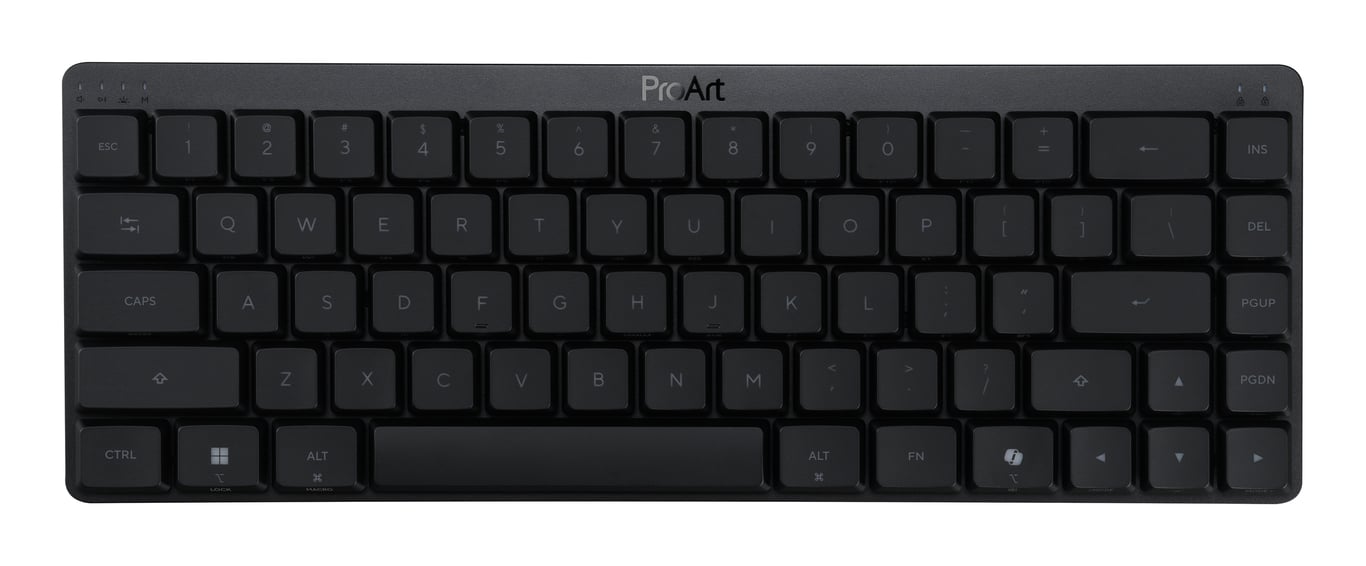 ASUS ProArt Keyboard KD300 klawiatura Dom/Biuro USB + RF Wireless + Bluetooth Czarny 90XB0AN0-MKB020