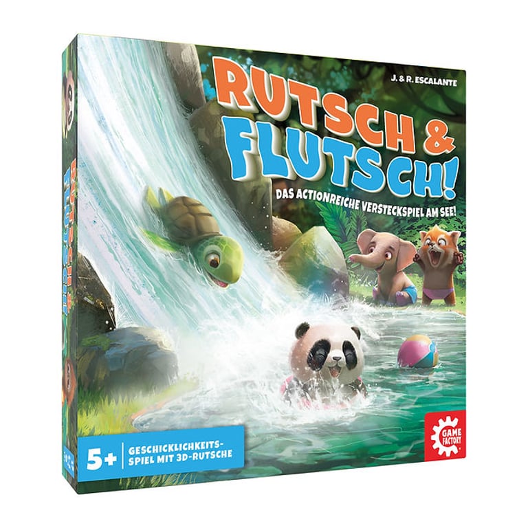 Game Factory Rutsch & Flutsch 15 min Gra planszowa Strategia