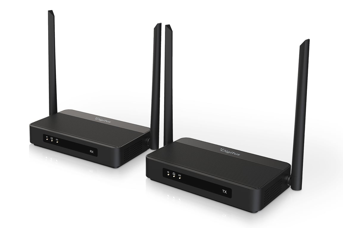 Digitus Bezprzewodowy przedłużacz KVM 4K HDMI, 100 m, 4K/60Hz DS-55360