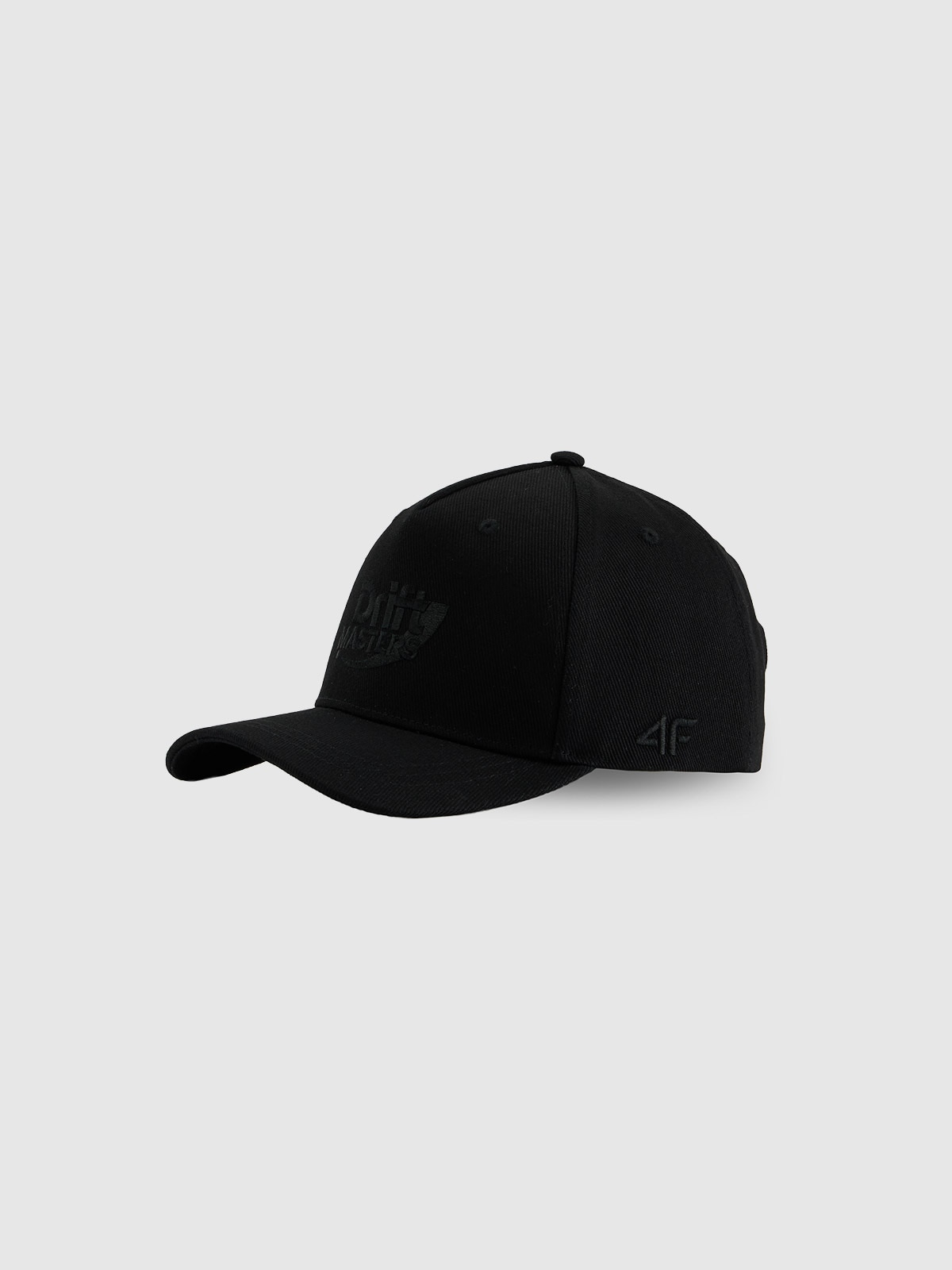 4F Czapka z daszkiem strapback uniseks 4F x Drift Masters - czarna S/M