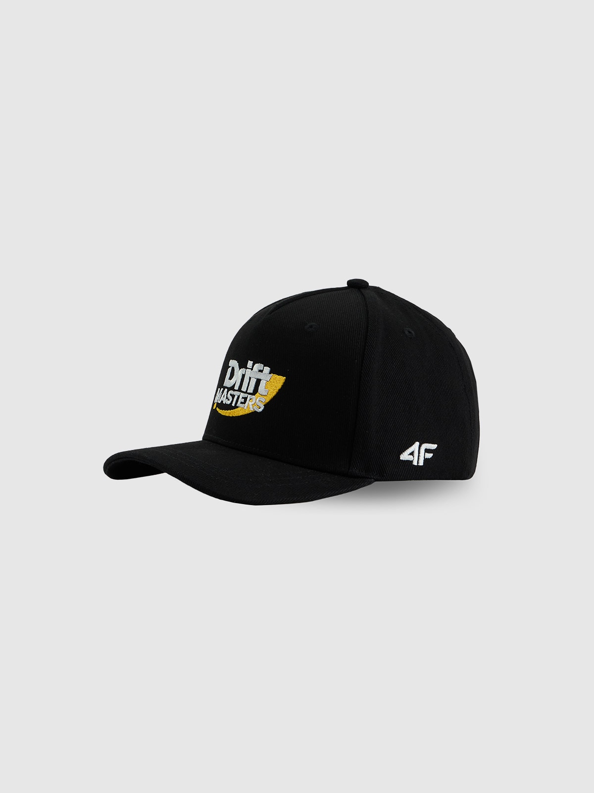 4F Czapka z daszkiem snapback uniseks 4F x Drift Masters - czarna S/M