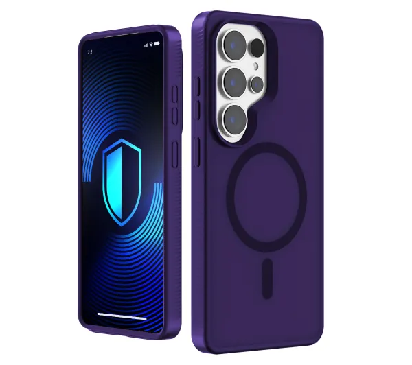 3mk Hardy Hazy MagCase do Galaxy S25 Ultra Fioletowy