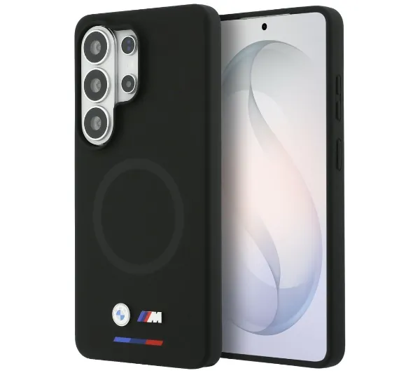 BMW M Silicone MagSafe do Galaxy S26 Ultra Czarny