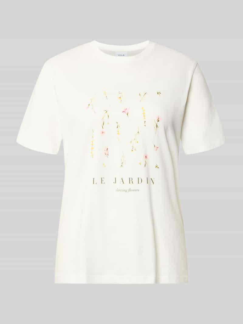 t-shirt z nadrukiem z motywem model 'SYBIL'