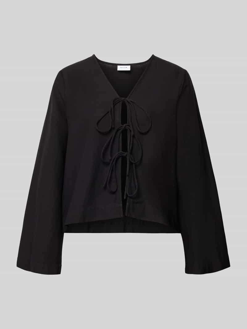 Koszulka bluzkowa z mieszanki wiskozy z wiązaniem