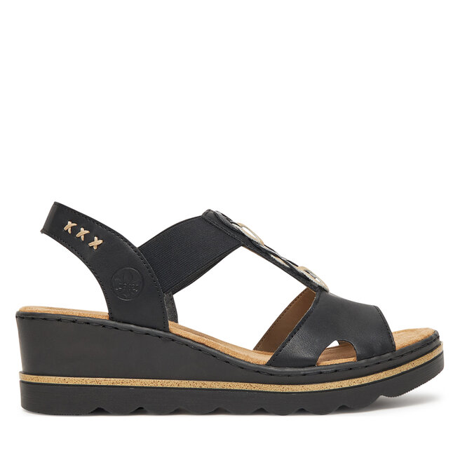 Sandały Rieker CEO-67498-00 Czarny