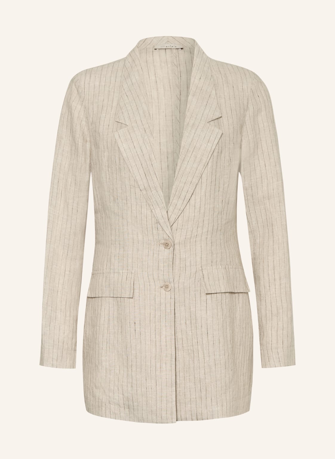 Lilienfels Lniana Marynarka beige