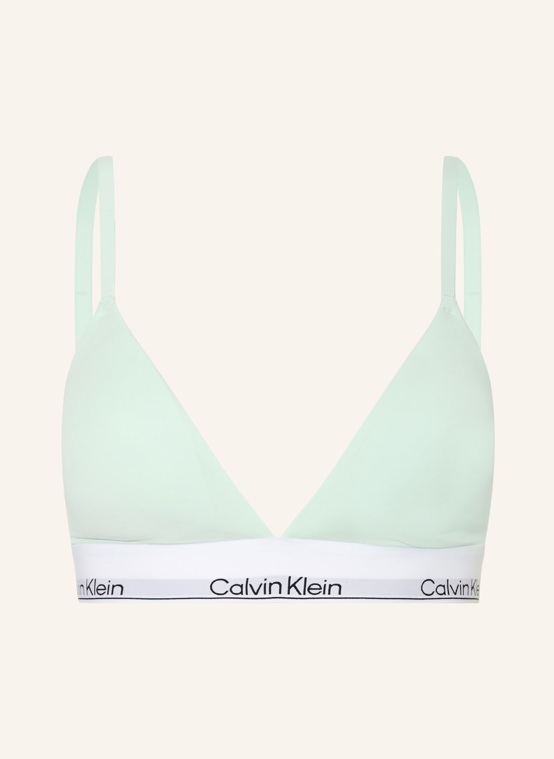 Calvin Klein Biustonosz Trójkątny Icon Cotton Modal gruen
