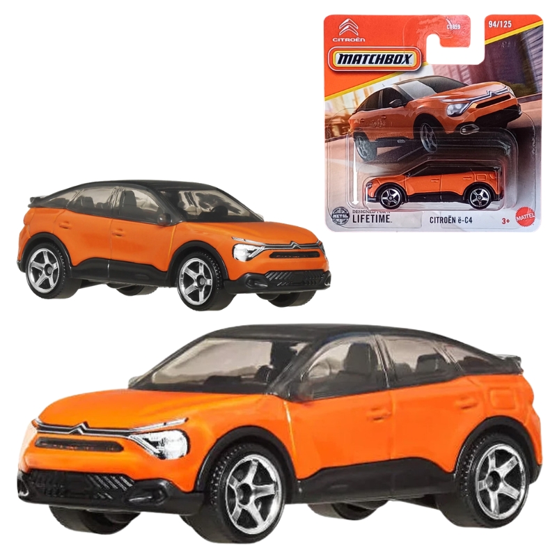Matchbox Citroen e-C4 JBR50 Mattel Auto Elektryczne Model Kolekcjonerski