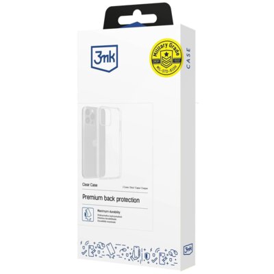 Etui 3MK Clear Case do Motorola Moto G86/G86 Power Przezroczysty