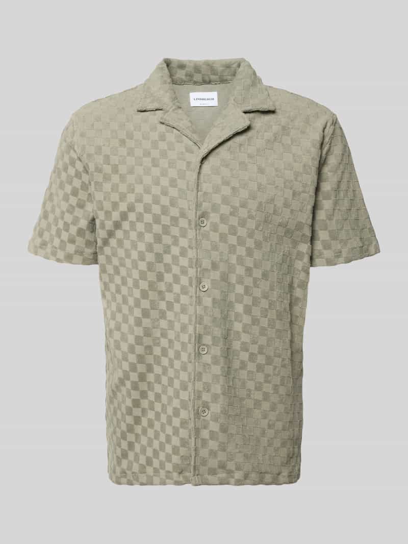 Koszula casual z kołnierzem rewersowym, krój regular fit