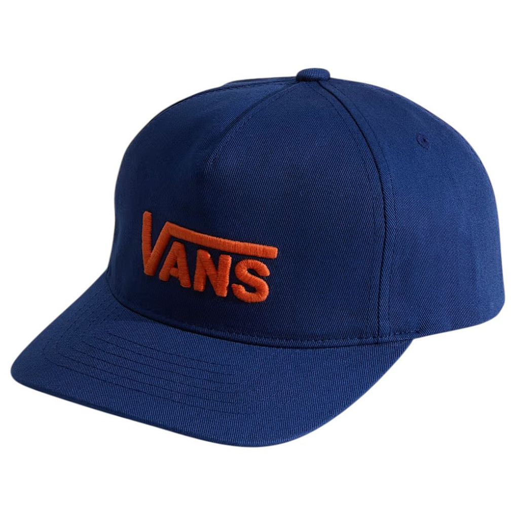 Bejsbolówka Vans Drop V Logo Snapback Kolor: niebieski