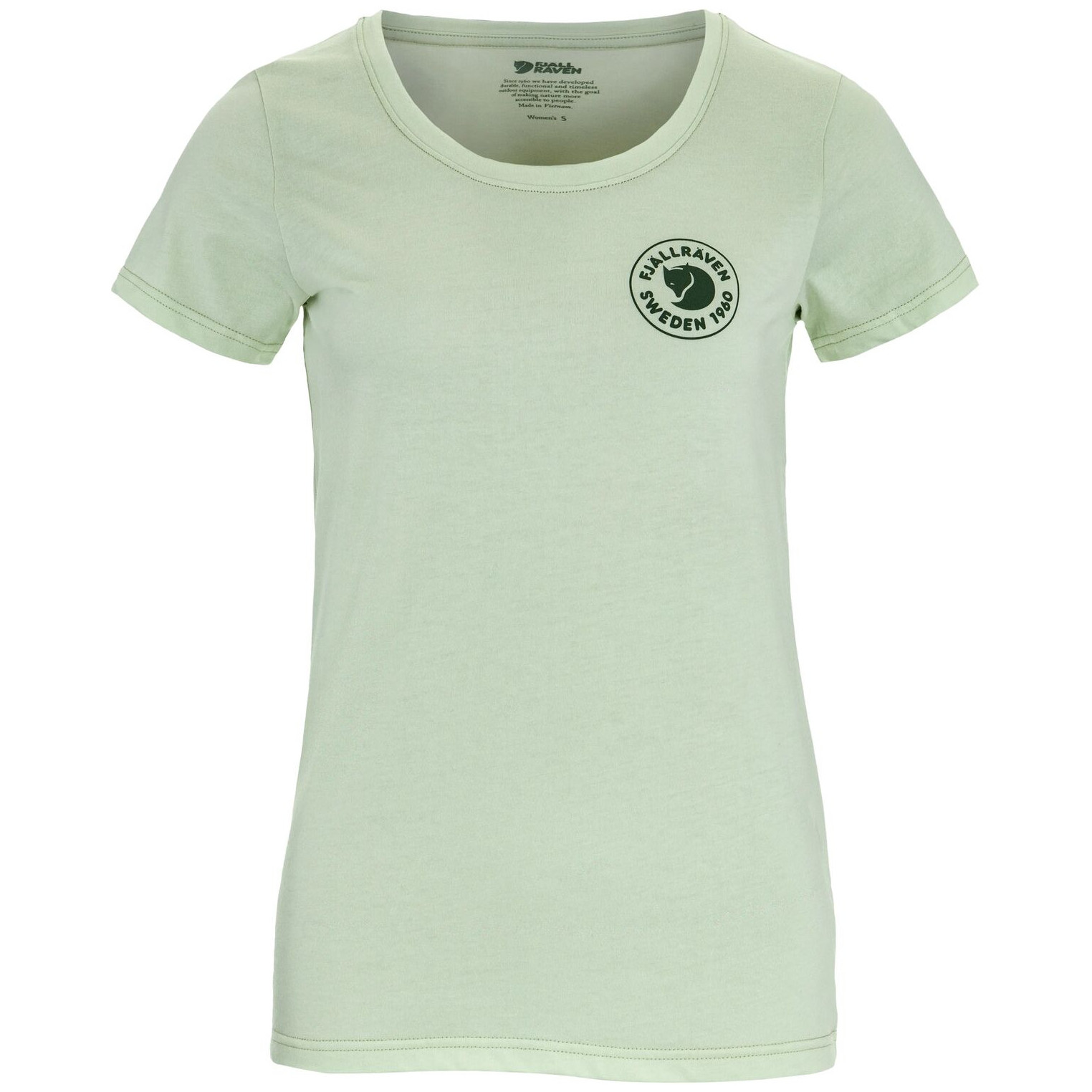 Koszulka damska Fjällräven 1960 Logo T-shirt W Rozmiar: L / Kolor: zielony