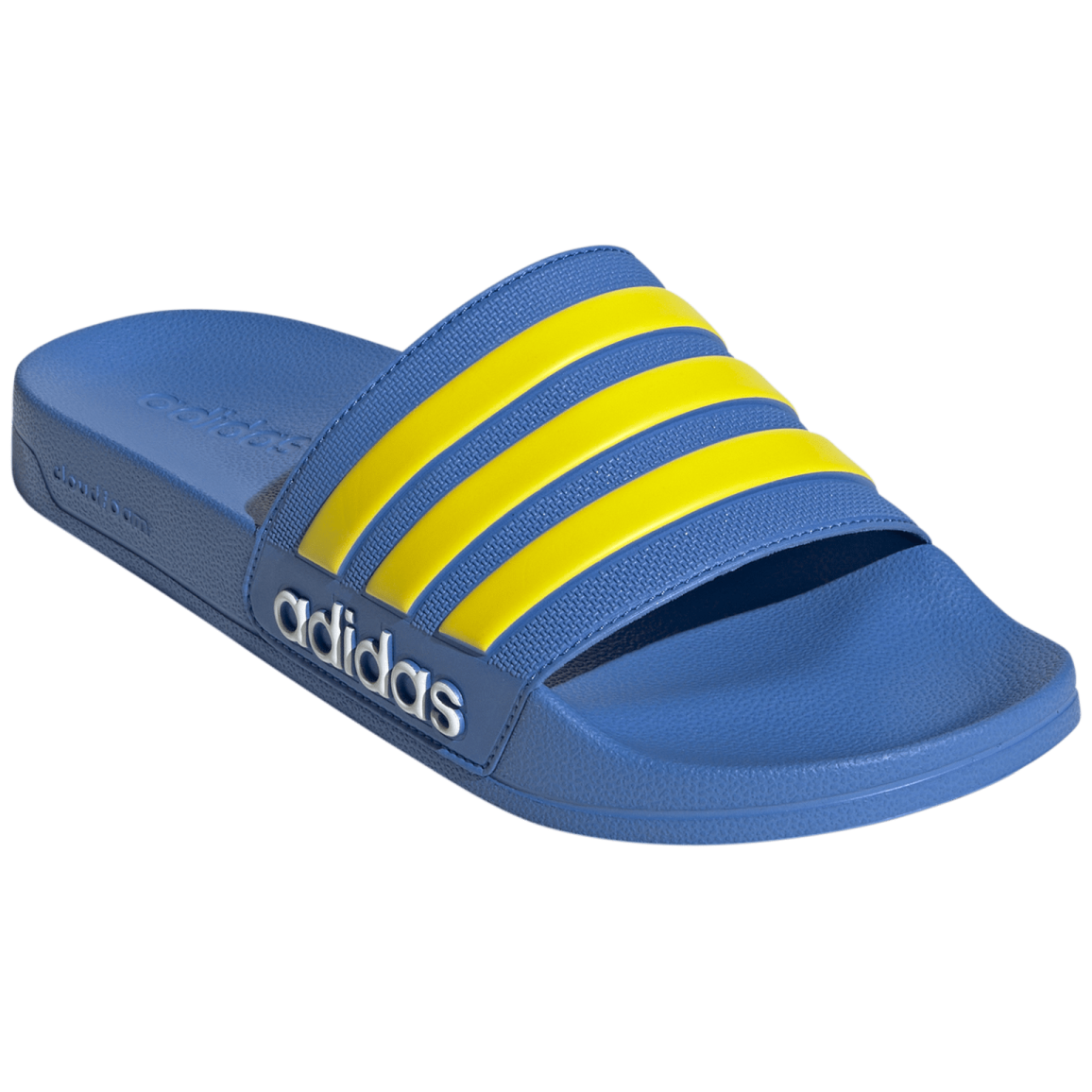 Klapki Adidas Adilette Shower Rozmiar butów (UE): 44 2/3 / Kolor: niebieski/żółty