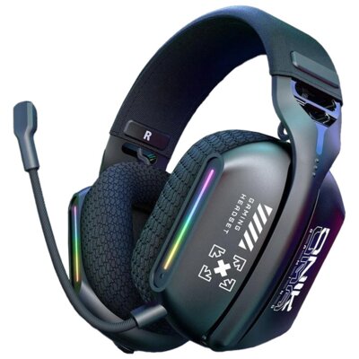 ONIKUMA GT808 Bezprzewodowe, Nauszne Czarny