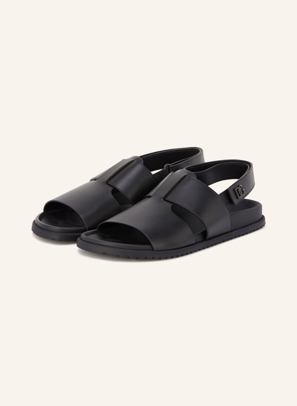 Dolce & Gabbana Sandały Dg Casual schwarz