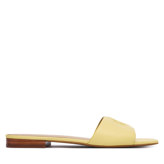 Klapki LAUREN RALPH LAUREN 802959143012 Żółty