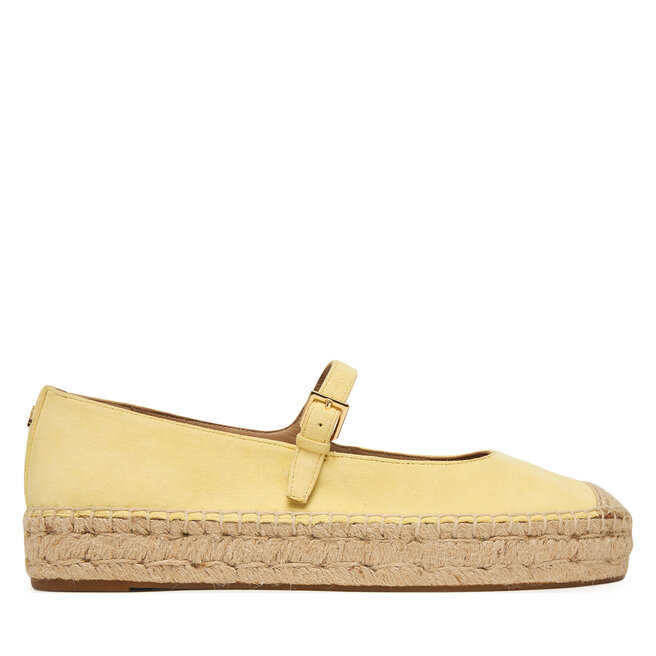 Espadryle LAUREN RALPH LAUREN 802P06401005 Żółty