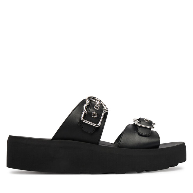 Klapki LOVE MOSCHINO JA28274I0OIA0000 Czarny