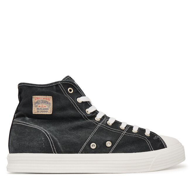 Trampki Polo Ralph Lauren Ayers Mid Sk Ltl 809P07628003 Czarny