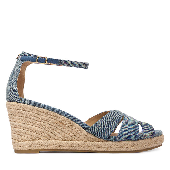 Espadryle LAUREN RALPH LAUREN 802P10423001 Niebieski