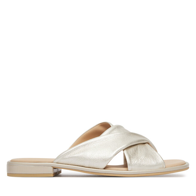 Klapki Caprice 9-27101-46 Złoty