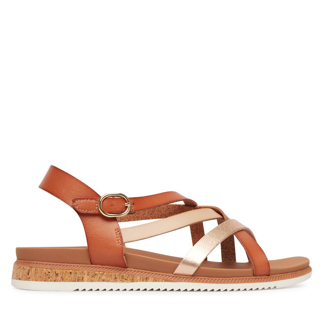 Sandały Skechers Desert Kiss Low 114709/CSNT Brązowy