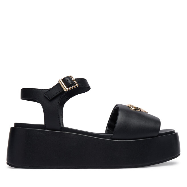 Sandały LOVE MOSCHINO JA16127I0OIA0000 Czarny