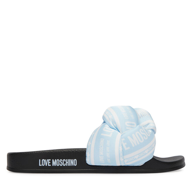 Klapki LOVE MOSCHINO JA28312G0OIW370A Niebieski jasny
