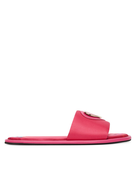 LOVE MOSCHINO Klapki JA28232G0OJO0604 Różowy