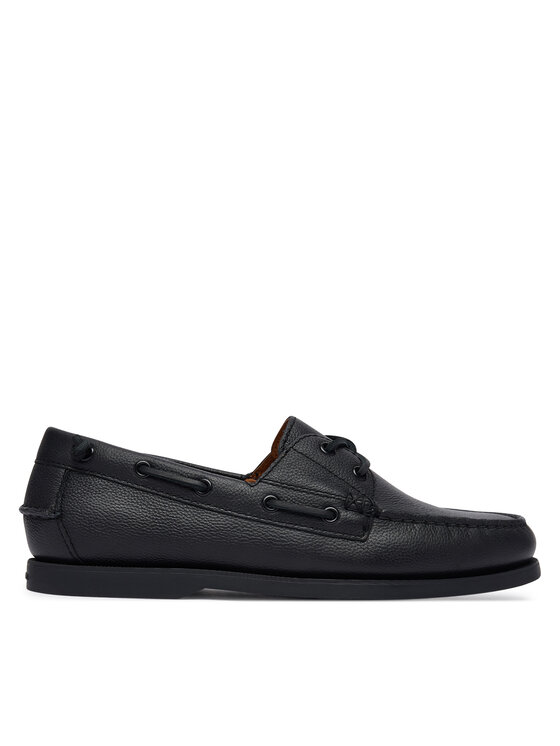 Polo Ralph Lauren Mokasyny Merton Boat Cs Bts 803P07643001 Czarny