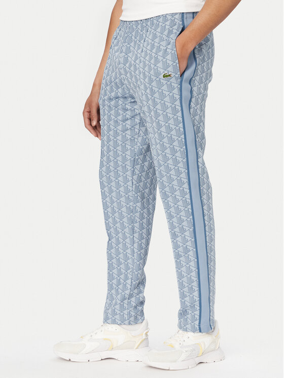 Lacoste Spodnie dresowe XH1440 Niebieski Regular Fit