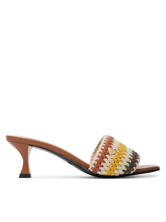 LOVE MOSCHINO Klapki JA28225G0OJQA20A Kolorowy