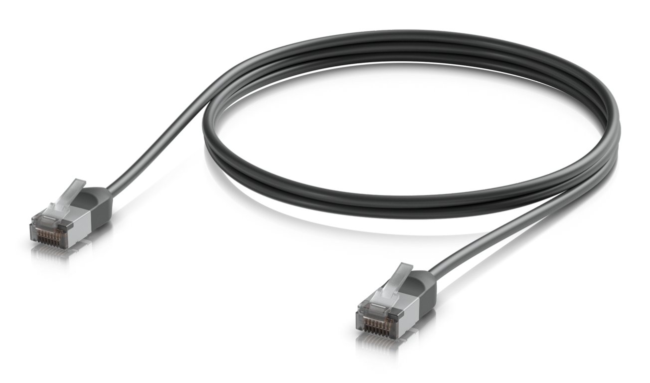 Ubiquiti UACC-Cable-Patch-Outdoor-C6A-1M-BK kabel sieciowy Czarny Cat6a F/UTP (FTP)