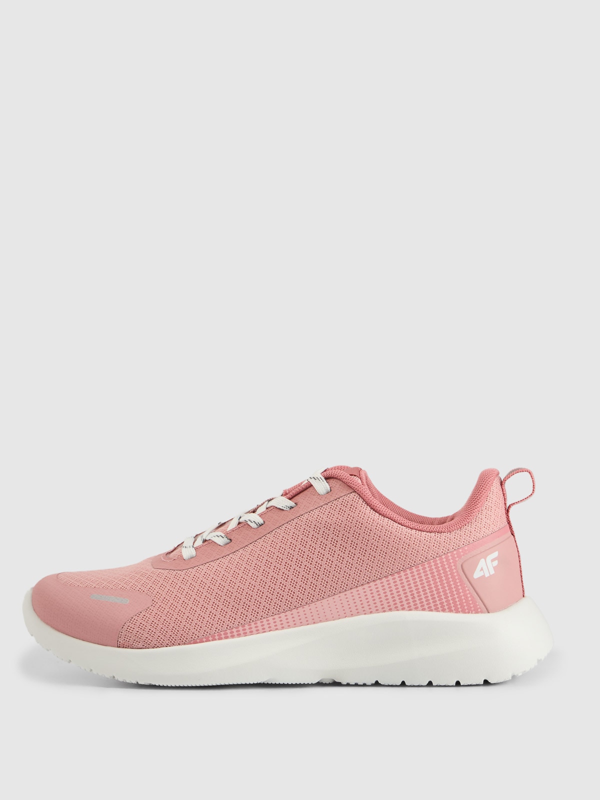 4F Buty sportowe VELOSPEED z przewiewną cholewką dziewczęce - różowe 36