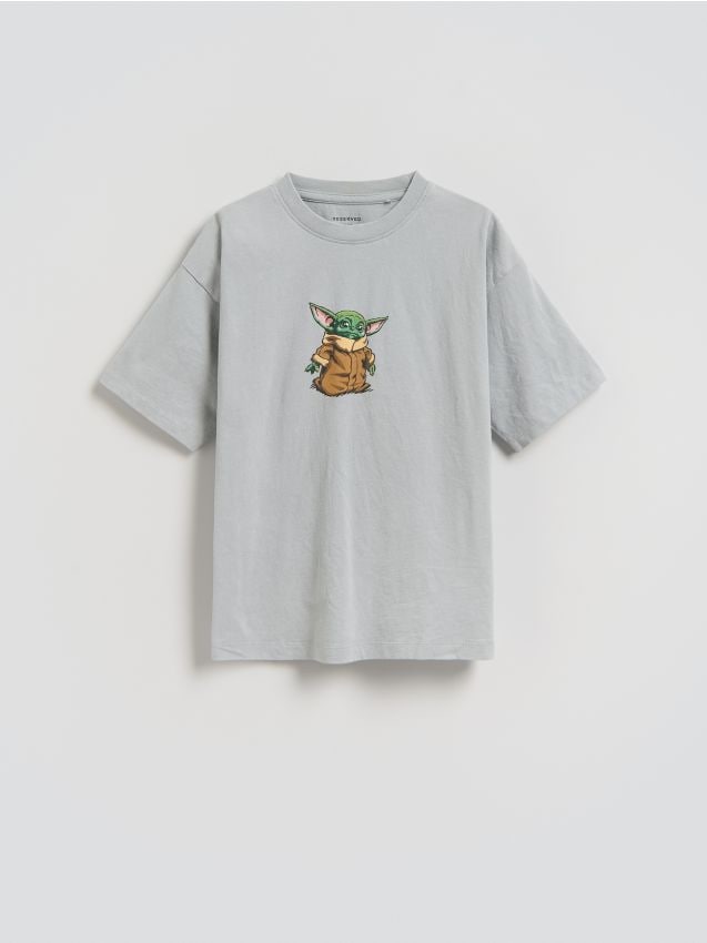 Reserved - T-shirt Star Wars - ciemnoszary