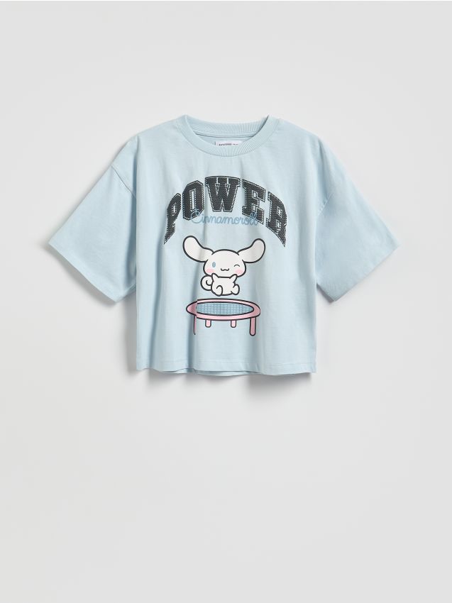 Reserved - T‑shirt Cinnamoroll - jasnoniebieski